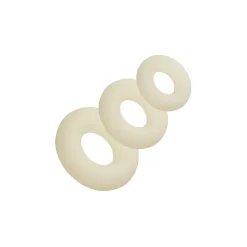 Fashion LoversStores Alpha Liquid Silicone Glow-in-the-Dark Cock Ring Set