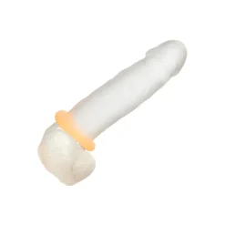 Clearance LoversStores Alpha Liquid Silicone Glow-In-The-Dark Prolong Medium Cock Ring