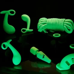 Online LoversStores Bang! Glow-in-the-Dark Mini Wand Vibrator