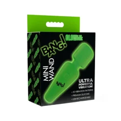 Online LoversStores Bang! Glow-in-the-Dark Mini Wand Vibrator