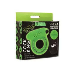 New LoversStores Bang! Glow-in-the-Dark Vibrating Cock Ring with Remote
