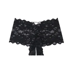 Sale LoversStores Bella Crotchless Cheeky Lace Panty