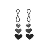 Best LoversStores Black Heart Nipple Ties