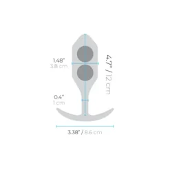 Best LoversStores b-Vibe Snug Plug