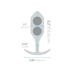 Best LoversStores b-Vibe Snug Plug