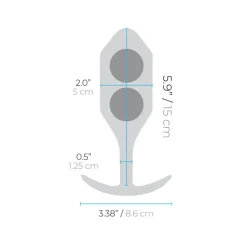 Best LoversStores b-Vibe Snug Plug