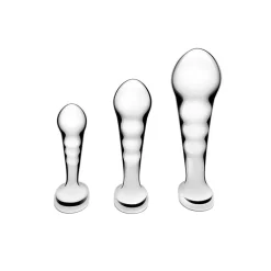 Outlet LoversStores b-Vibe Stainless Steel Prostate Training Set