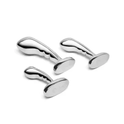 Outlet LoversStores b-Vibe Stainless Steel Prostate Training Set