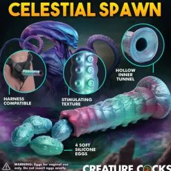 New LoversStores Creature Cocks Galactic Breeder Ovipositor Dildo