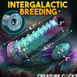 New LoversStores Creature Cocks Galactic Breeder Ovipositor Dildo