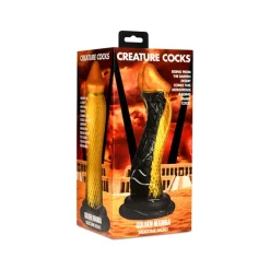 Outlet LoversStores Creature Cocks Golden Mamba Dildo