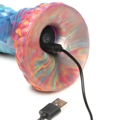 Online LoversStores Creature Cocks Rainbow Phoenix Vibrating Dildo