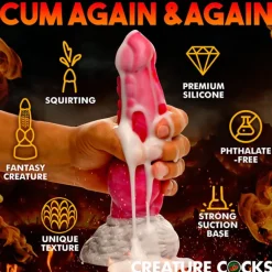 Outlet LoversStores Creature Cocks Resurrector Phoenix Squirting Dildo