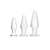 Fashion LoversStores Crystal Glass Anal Training Kit