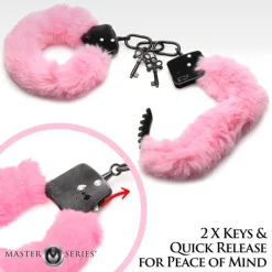 Outlet LoversStores Cuffed in Fur Pink Furry Handcuffs