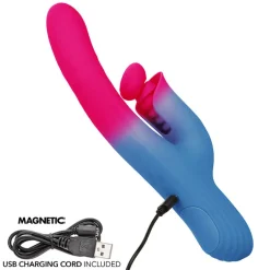 Sale LoversStores Elation Thrusting Dual Stimulator Vibrator