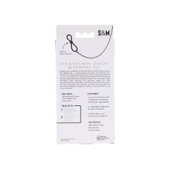 Online LoversStores Ex's & Oh's Body Jewelry with Nipple Ties