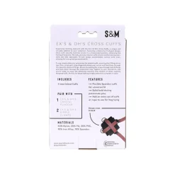 Sale LoversStores Ex's & Oh's Cross Cuffs