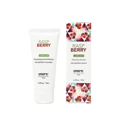 Discount LoversStores Exsens Raspberry Flavored Water-Based Lubricant