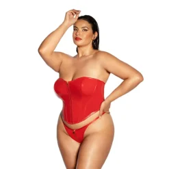 Clearance LoversStores Fetish Rider Bustier Set