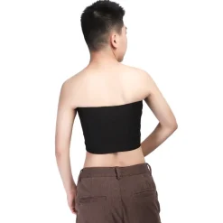 Best LoversStores Gender Fluid Strapless Chest Binder Black