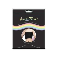 Best LoversStores Gender Fluid Strapless Chest Binder Black
