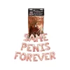 Outlet LoversStores Glitterati Same Penis Forever Balloon Banner