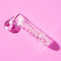 Sale LoversStores Glow-in-the-Dark 5.5in Lifelike Glass Dildo