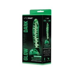 Sale LoversStores Glow-in-the-Dark 5.5in Lifelike Glass Dildo