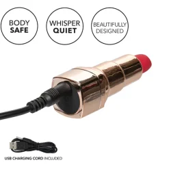 Best LoversStores Hide & Play Rechargeable Lipstick Vibrator