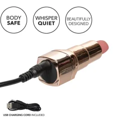 Best LoversStores Hide & Play Rechargeable Lipstick Vibrator