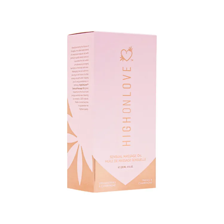 Hot LoversStores High On Love Strawberries & Champagne Massage Oil