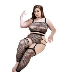Best LoversStores In the Mood Sheer Body Stocking Black