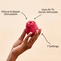 Hot LoversStores Inya Rose Vibrating Air Pulsator