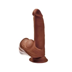 Discount LoversStores King Cock Plus 8in Triple Density Dildo With Swinging Balls