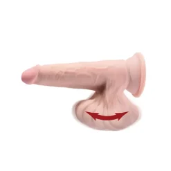 Discount LoversStores King Cock Plus 8in Triple Density Dildo With Swinging Balls