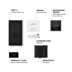Clearance LoversStores LELO Tor 3 App Controlled Vibrating Cock Ring