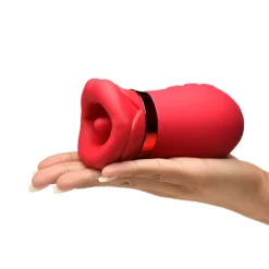 Clearance LoversStores Lickgasm Kiss Me More Sucking & Vibrating Clitoral Stimulator