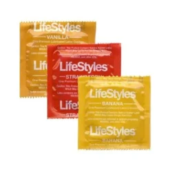 New LoversStores Lifestyles Assorted Flavored Condom