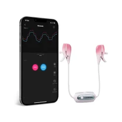 Clearance LoversStores Lovense Gemini Bluetooth Controlled Vibrating Nipple Clamps