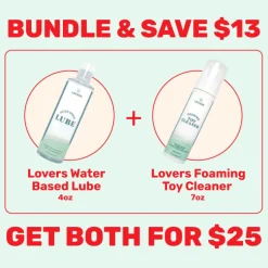 Hot LoversStores Lovers Lube & Toy Cleaner Bundle