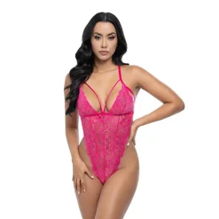 Sale LoversStores Lucciana Lace Teddy Pink
