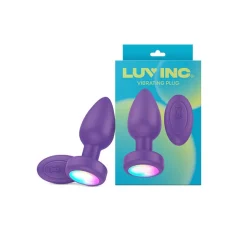 Online LoversStores Luv Inc Light-Up Vibrating Butt Plug