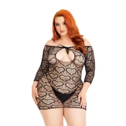 New LoversStores Modern Love Heart Net Dress