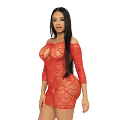 New LoversStores Modern Love Heart Net Dress