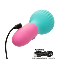 Discount LoversStores Naughty Bits to The Max Mini Wand Vibrator