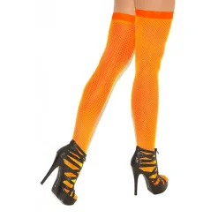 Fashion LoversStores Neon Fishnet Thigh Highs