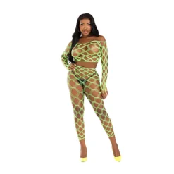 New LoversStores Never Say Never Crop Top & Tights Set