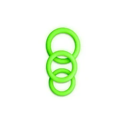 Clearance LoversStores Ouch! Glow-in-the-Dark 3pc Cock Ring Set