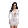 Outlet LoversStores Outrageous Off The Shoulder Mini Dress White